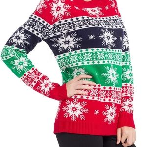 Christmas Sweater Snowflakes